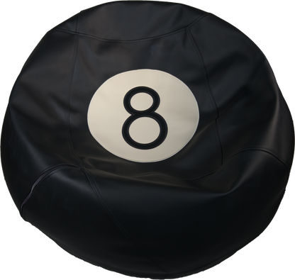 *COVER ONLY* 8-ball bean bag cover