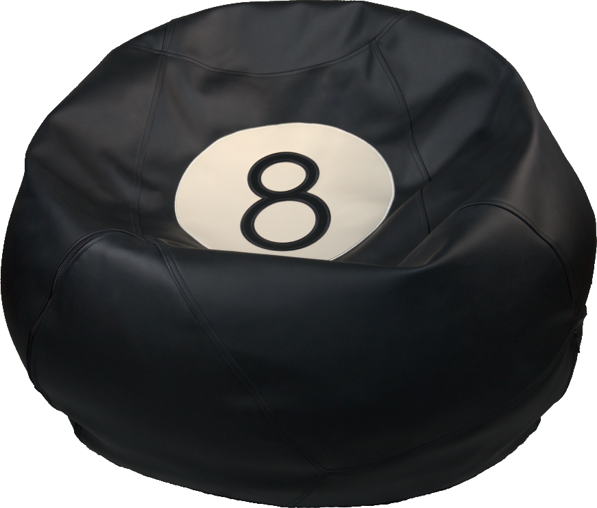 *COVER ONLY* 8-ball bean bag cover